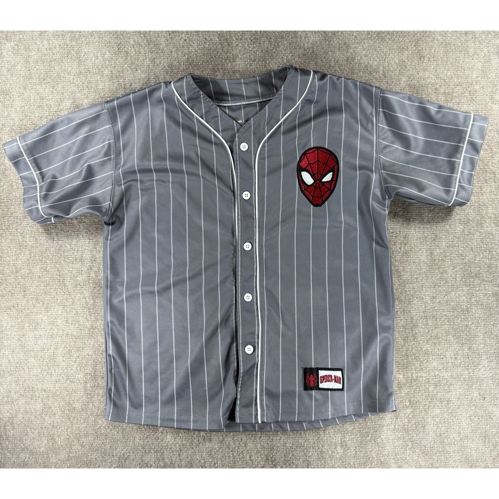 Marvel Spider-Man Baseball Jersey Shirt Kids‎